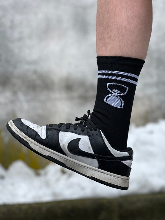 Hourglass Crew Socks